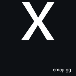 Latin Small Letter X Symbol