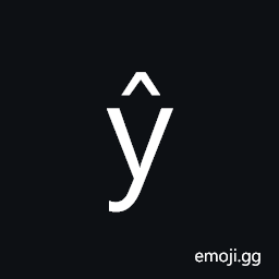Latin Small Letter Y with Circumflex Symbol