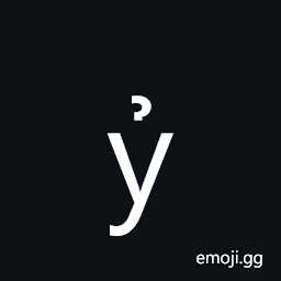 Latin Small Letter Y with Hook Above Symbol
