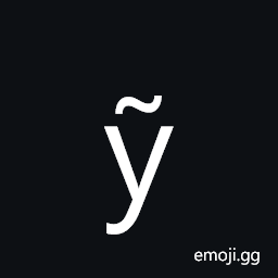 Latin Small Letter Y with Tilde Symbol