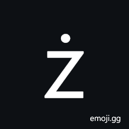 Latin Small Letter Z with Dot Above Symbol