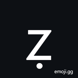 Latin Small Letter Z with Dot Below Symbol