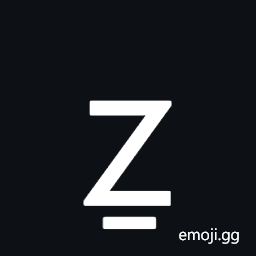 Latin Small Letter Z with Line Below Symbol