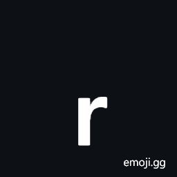 Latin Subscript Small Letter R Symbol