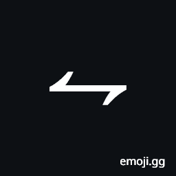 Left Barb Up Right Barb Down Harpoon Symbol