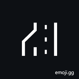 Left Closed Entry Symbol