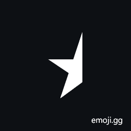 Left Half black Star Symbol