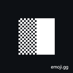 Left Half Inverse Medium Shade And Right Half Block Symbol