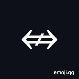 Left Right Double Arrow with Stroke Symbol