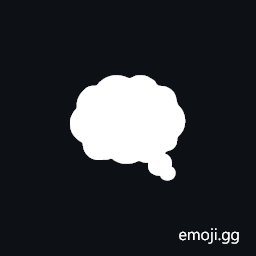 Left Thought Bubble Symbol
