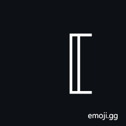 Left White Square Bracket Symbol