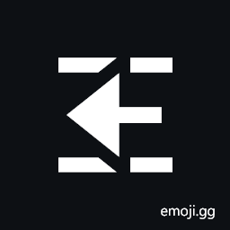 Leftwards Arrow And Upper And Lower One Eighth Block Symbol