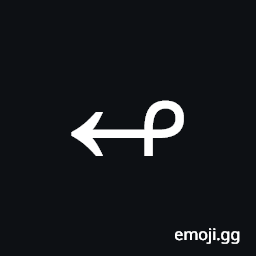 Leftwards Arrow with Loop Symbol
