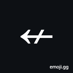 Leftwards Arrow with Stroke Symbol