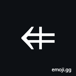 Leftwards Double Arrow with Vertical Stroke Symbol