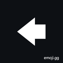 Leftwards Heavy Arrow Symbol