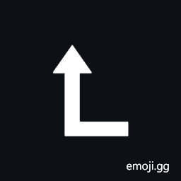 Leftwards Triangle-Headed Arrow with Long Tip Upwards Symbol