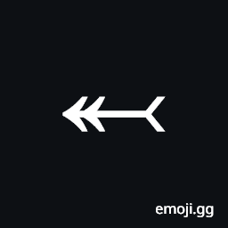 Leftwards Two-Headed Arrow with Tail Symbol