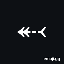 Leftwards Two-Headed Triple Dash Arrow Symbol
