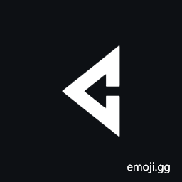 Leftwards White Arrow Within Triangle Arrowhead Symbol