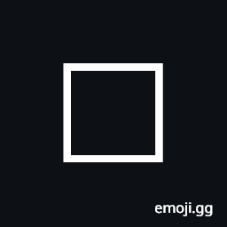 Light White Square Symbol