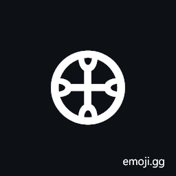 Linear B Ideogram B243 Wheel Symbol