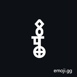 Linear B Monogram B128 Kanako Symbol