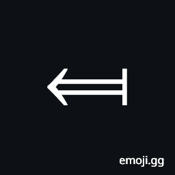 Long Leftwards Double Arrow from Bar Symbol