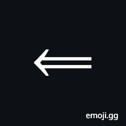 Long Leftwards Double Arrow Symbol