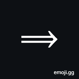 Long Rightwards Double Arrow Symbol