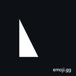 Lower Left Block Diagonal Upper Left To Lower Centre Symbol