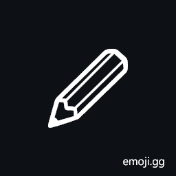 Lower Left Pencil Symbol