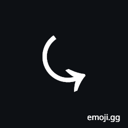 Lower Left Semicircular Anticlockwise Arrow Symbol