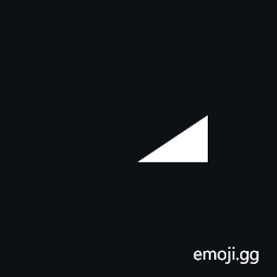 Lower Right Block Diagonal Lower Centre To Lower Middle Right Symbol