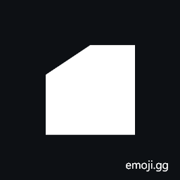 Lower Right Block Diagonal Upper Middle Left To Upper Centre Symbol