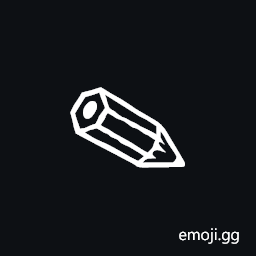 Lower Right Pencil Symbol