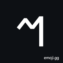 Lydian Letter M Symbol