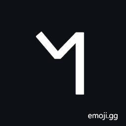 Lydian Letter N Symbol
