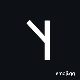 Lydian Letter U Symbol