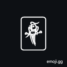 Mahjong Tile One of Bamboos Symbol
