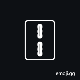Mahjong Tile Two of Bamboos Symbol