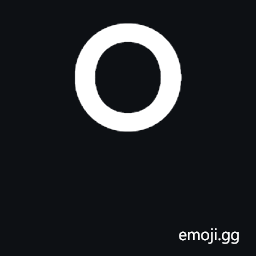 Malayalam Digit Zero Symbol