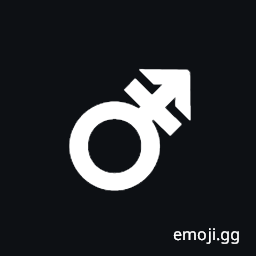 Male with Stroke Sign Symbol