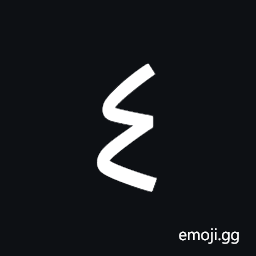 Mandaic Letter Ain Symbol