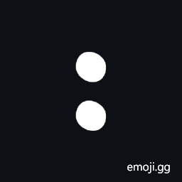 Manichaean Punctuation Two Dots Symbol