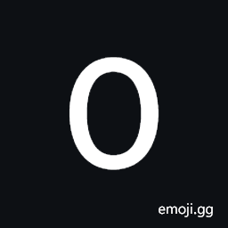 Masaram Gondi Digit Zero Symbol