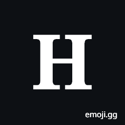 Mathematical Bold Capital H Symbol