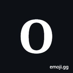 Mathematical Bold Capital O Symbol