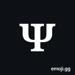 Mathematical Bold Capital Psi Symbol
