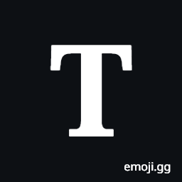 Mathematical Bold Capital T Symbol